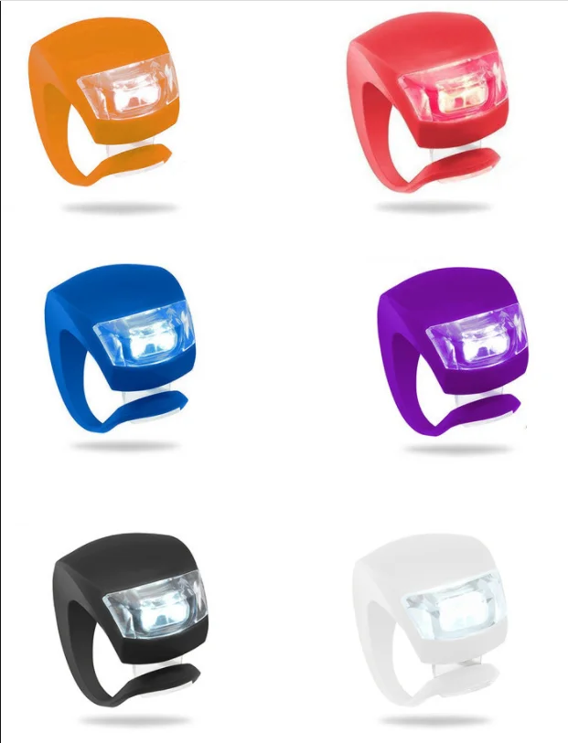 Wholesale Cheap Colorful Silicone Bicycle Accessories Led Bike Tail