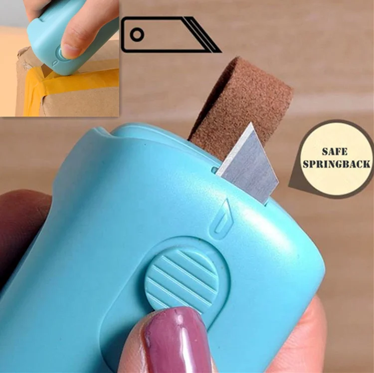 BETTER Household Handheld Sealing Packing Machine 2 in 1 Portable Mini Slide Heat Sealer