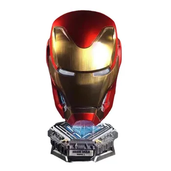 Iron Man MK50 Jarvis Modern Plastic Helmet Voice-Controlled Transforming for Halloween New Arrival