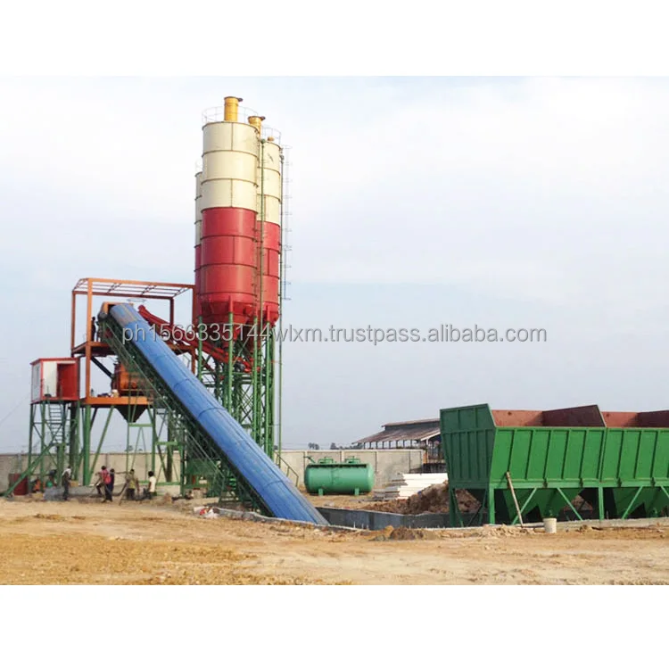 2024 New Mobile Concrete Mixer Batching Plant Used in Canada Australia Europe for Sale