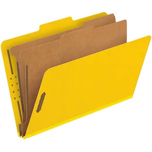 Manila Paper Folder Data File Classification Kraft Paper Partition Extended Paper Folder