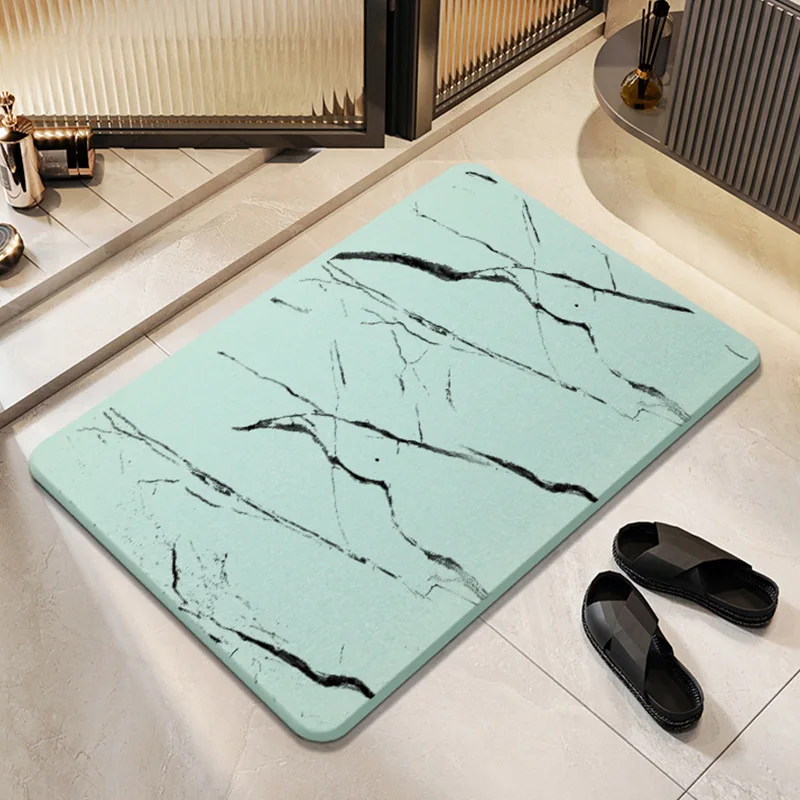 Stone Bath Mat Custom Diatomaceous Earth Shower Mat Slab Magic Bathroom