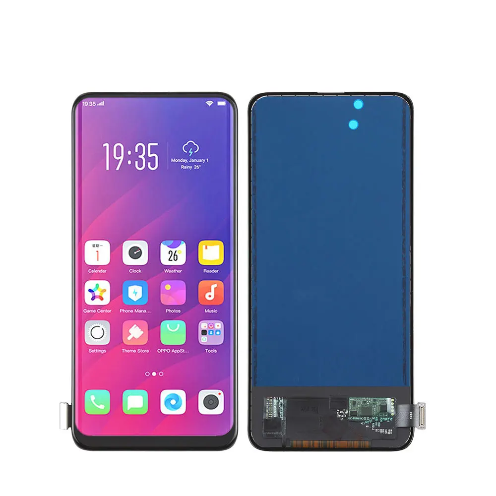 Cell Mobile Phone LCD pantallas de celulares Digitizer Assembly Touch and LCD Screen For oppo Find X LCD display