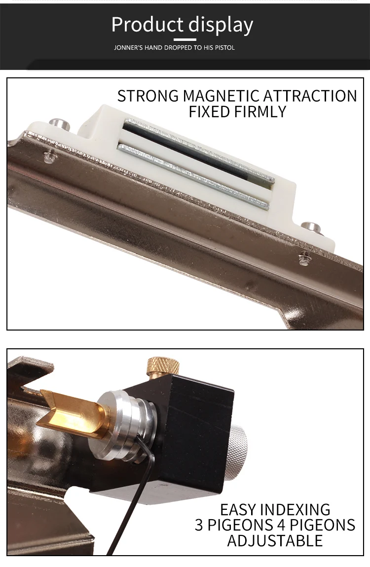 Spg Archery Fletching Jig Clamps Bows Shooting Mix Carbon Arrow Vanes