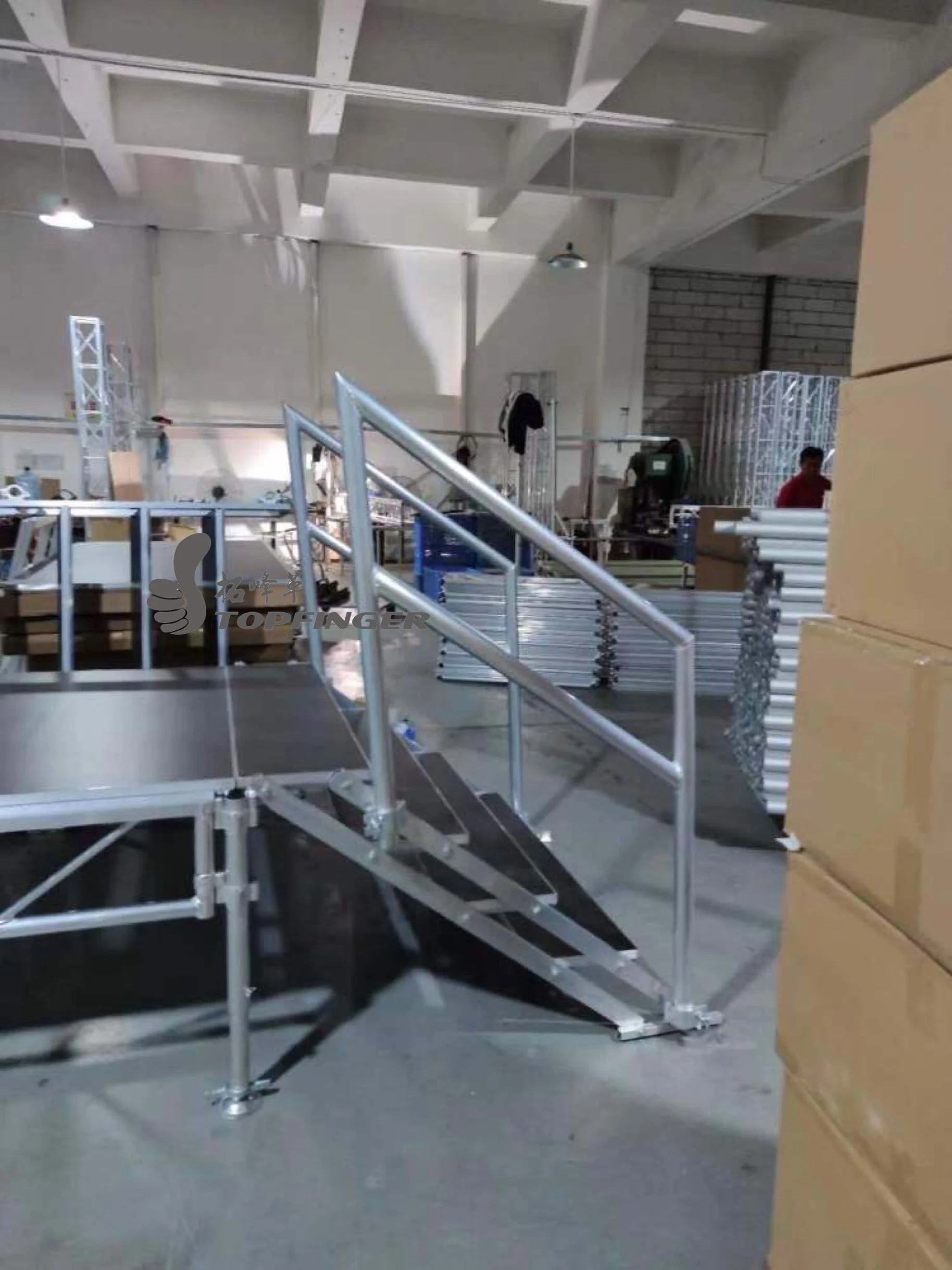Aluminum Adjustable Stage Cheap Used Cheap Wooden Platform Banquet Portable Riser Outdoor Event Stage for Sale