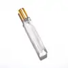 square tube with gold cap