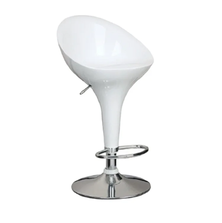 Современный поворотный регулируемый барный стул из АБС-пластика и металла