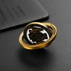 Moneda personalizada con giro