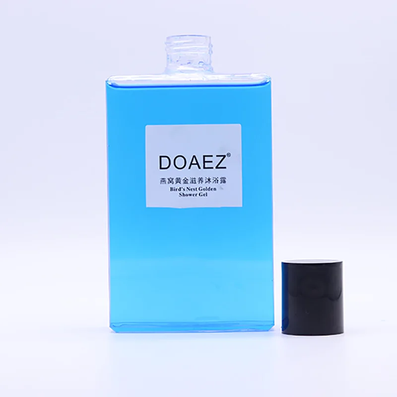 Vanjoin 200ml 260ml 400ml Luxury Clear Plastic Container Shampoo Shower Gel Bottle With Pump for Cosmetic