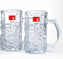 350ml hot sale glassware beer drinking glass mugs for home using tableware restaurant christmas hot sale stock tea water