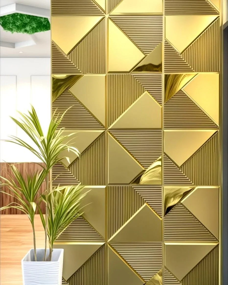 PVC Cladding Wood Wall Modern Interior Decorative 3D Fluted Pvc Wall Panels for Wall or Ceiling and Indoor TV Pvc Covering Panel