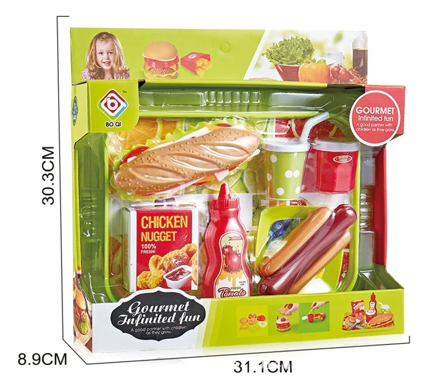 Berserk 2 To 4 Years Age Range 5 To 7 Years Age Range 8 To 13 Years Age Range Kitchen Toys Buy Genuine Kitchen Toys Kids Hamburger And Hot Dog Food Toys