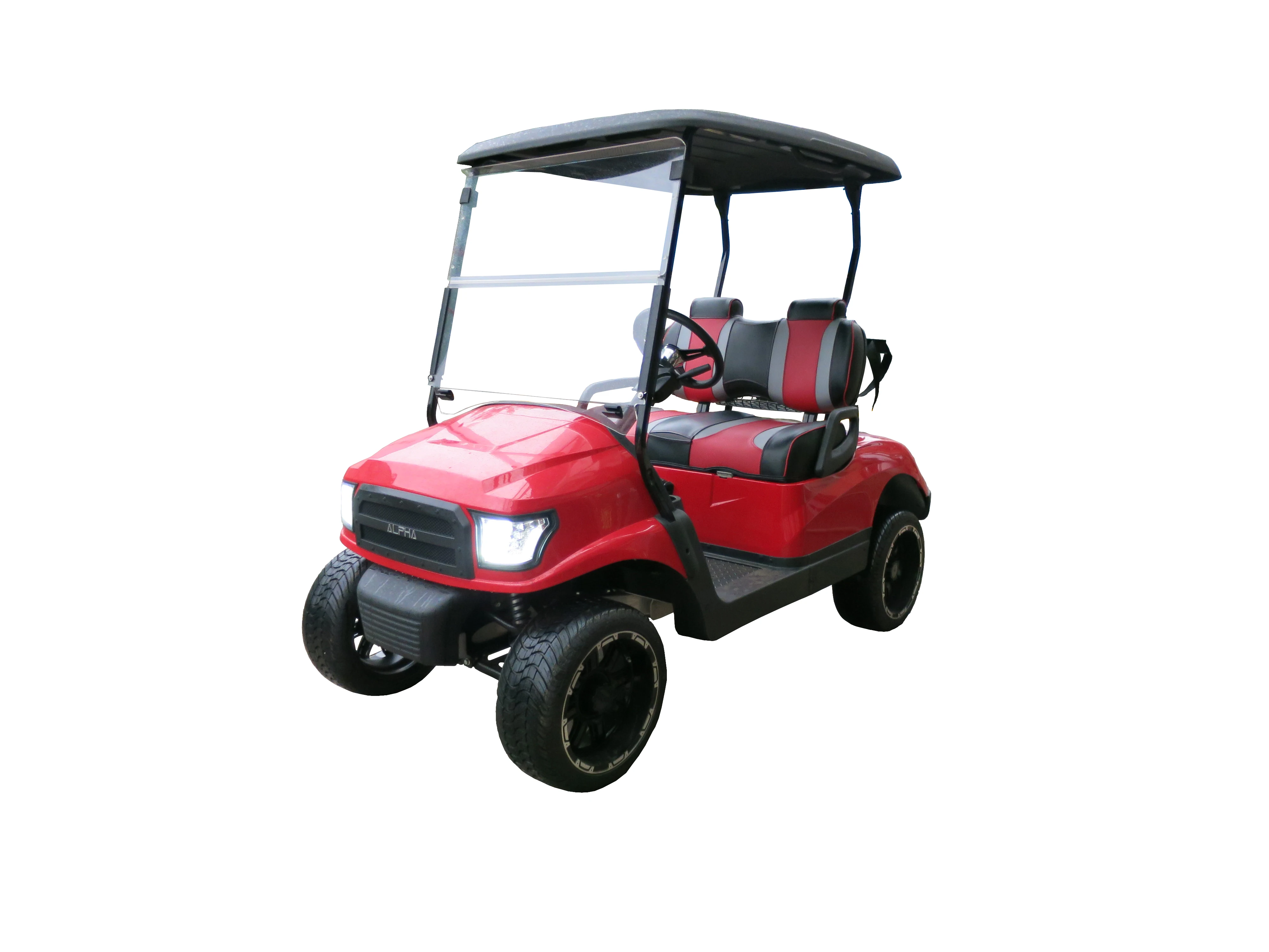 Chinese 2 4 6 Seater Electric Golf Cart Mini Wholesale Tire Wheels Golf ...