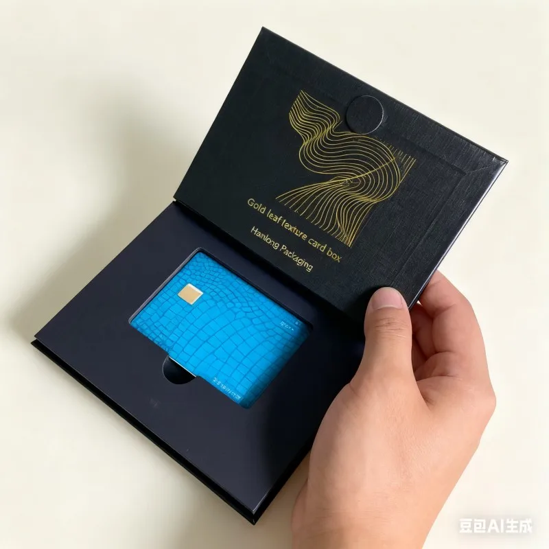 product soy ink customize luxury paper magnetic vip cards gift packaging box cardboard black credit business card magnetic box with logo-2