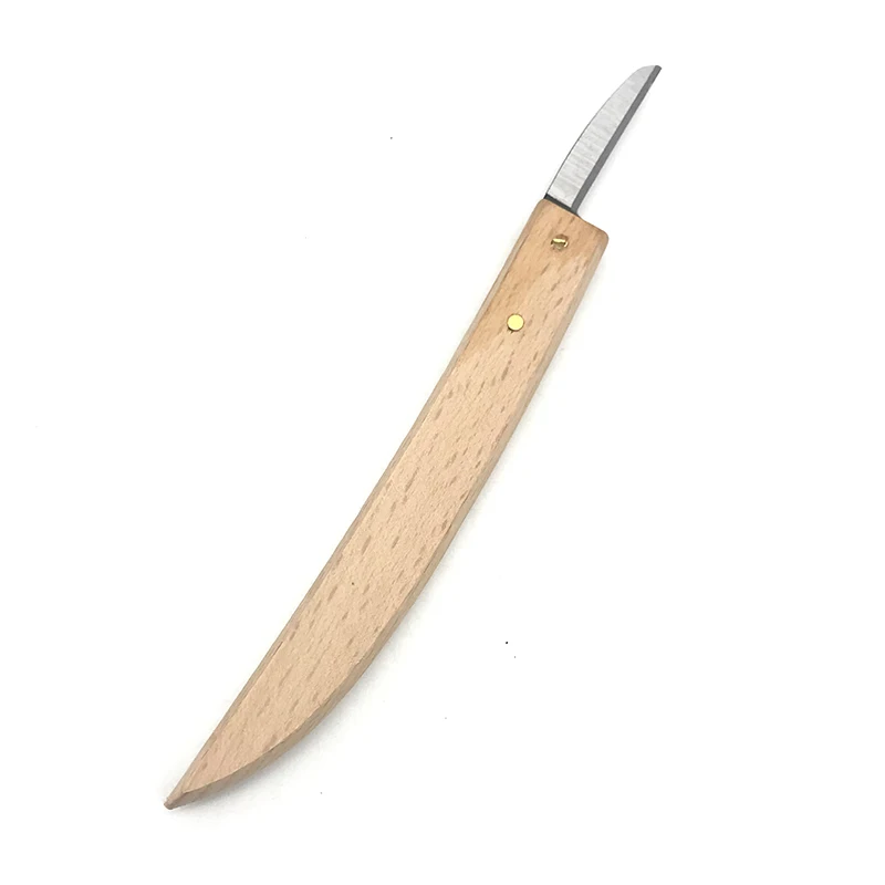 1 set banana handle carving knife wood carving knife