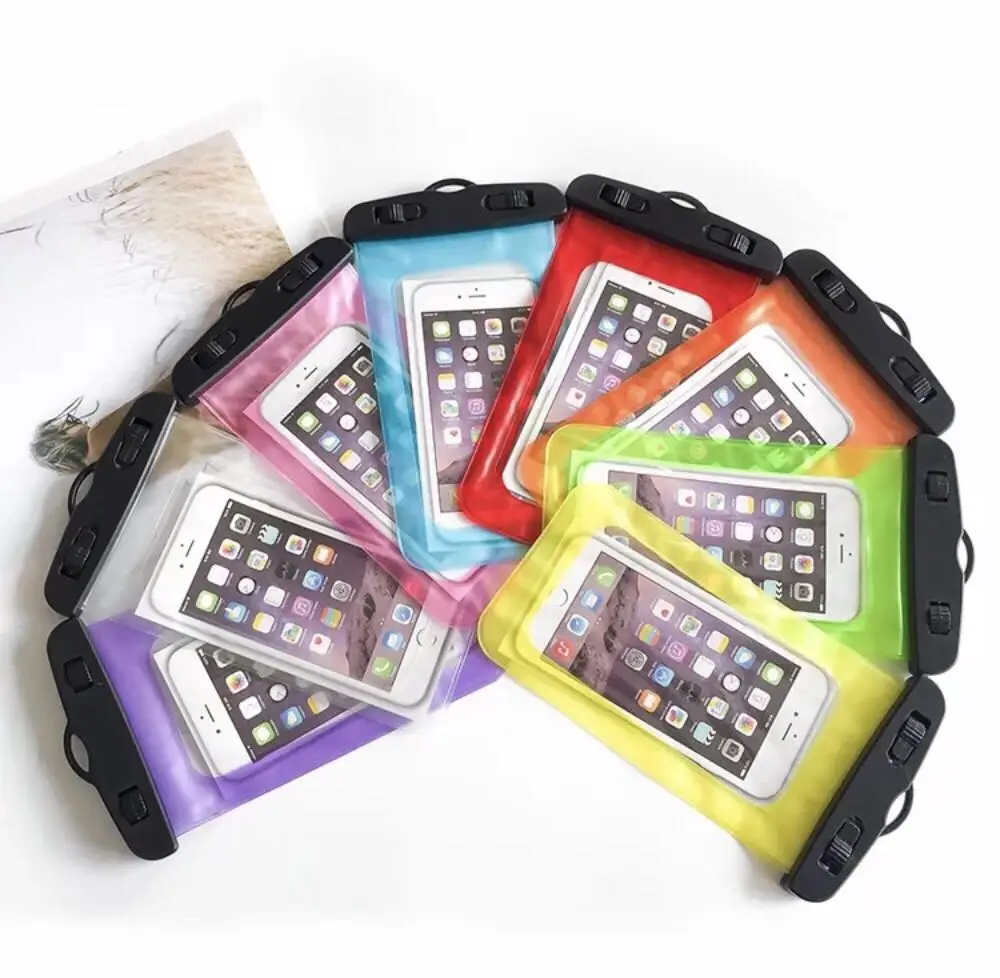 2023 Universal Water Proof Pvc Mobile Phone Cases Clear Pouch