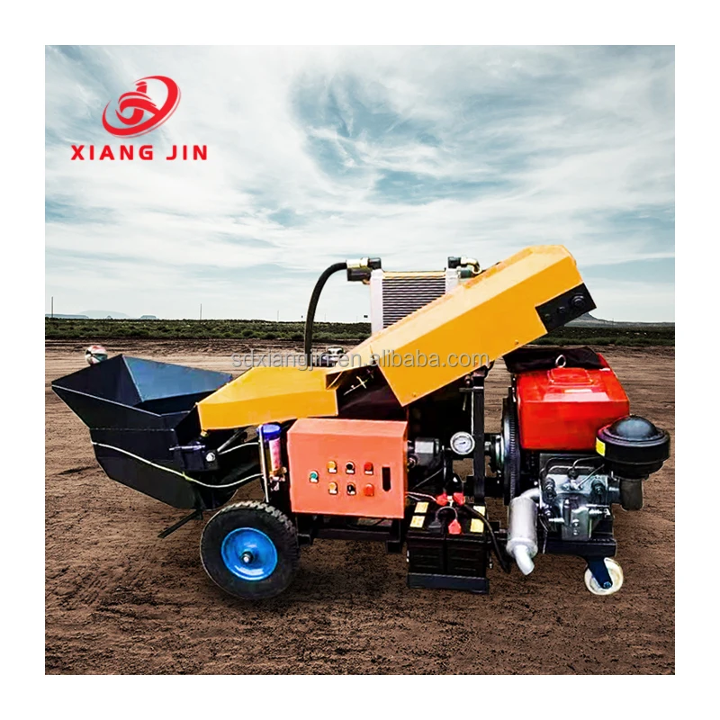 2024 SDXJ  China Mini Diesel Concrete Pump  Contractor and Home Use Industries