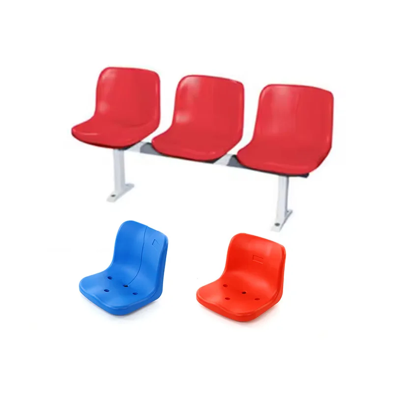 Durable Plastic Stadium Seats Retractable HDPE Football Sports Bleacher Seating for Outdoors and Indoors