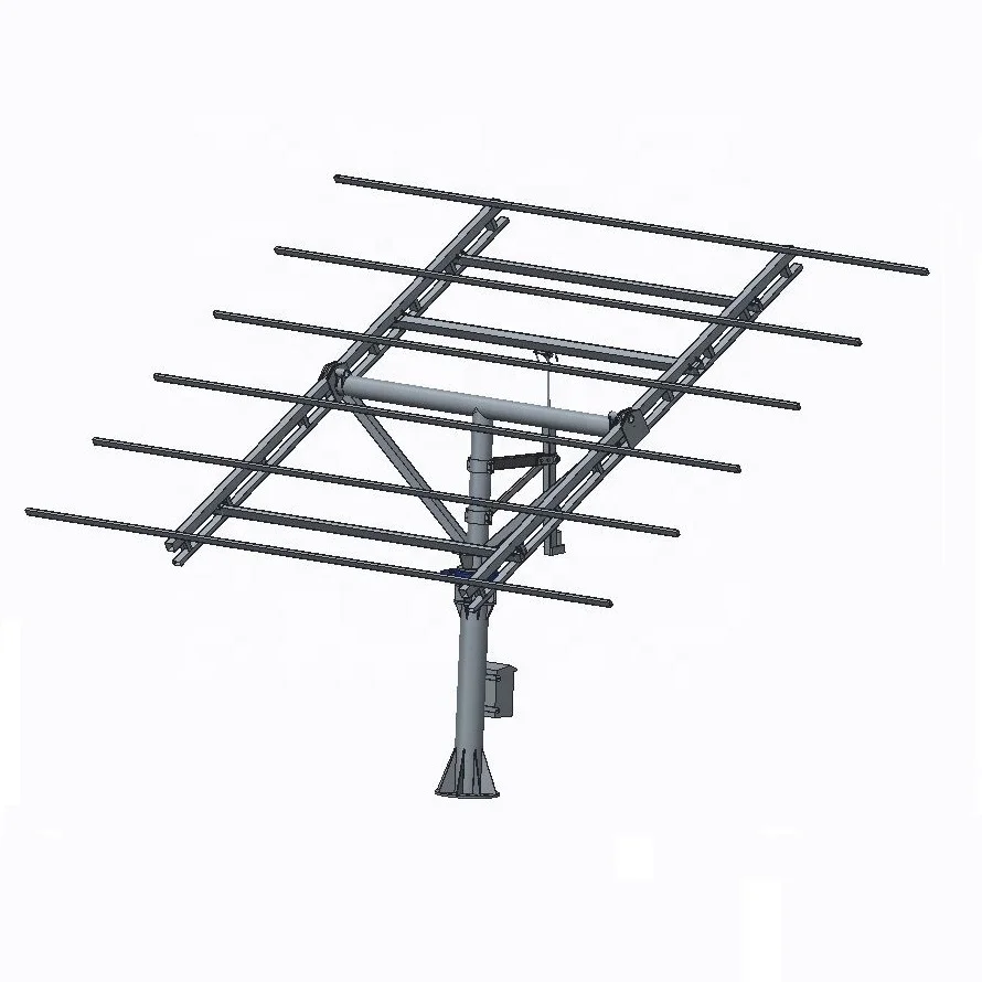 Pv солнечная трекер панели 60cell системы Улавливателя солнечной энергии с кронштейн 2 оси солнечной энергии с двумя осями высокой точности система