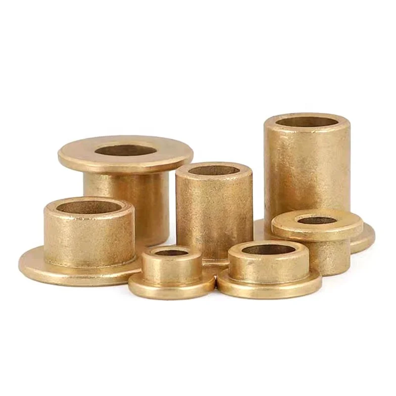 High Quality Hardened Flange Bronze Oil Sintered Bushing