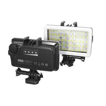SL-20 Rechargeable LED Video Light for Gopro 5000-6000K Portable LED Camera Light Waterproof RGB Fill Light