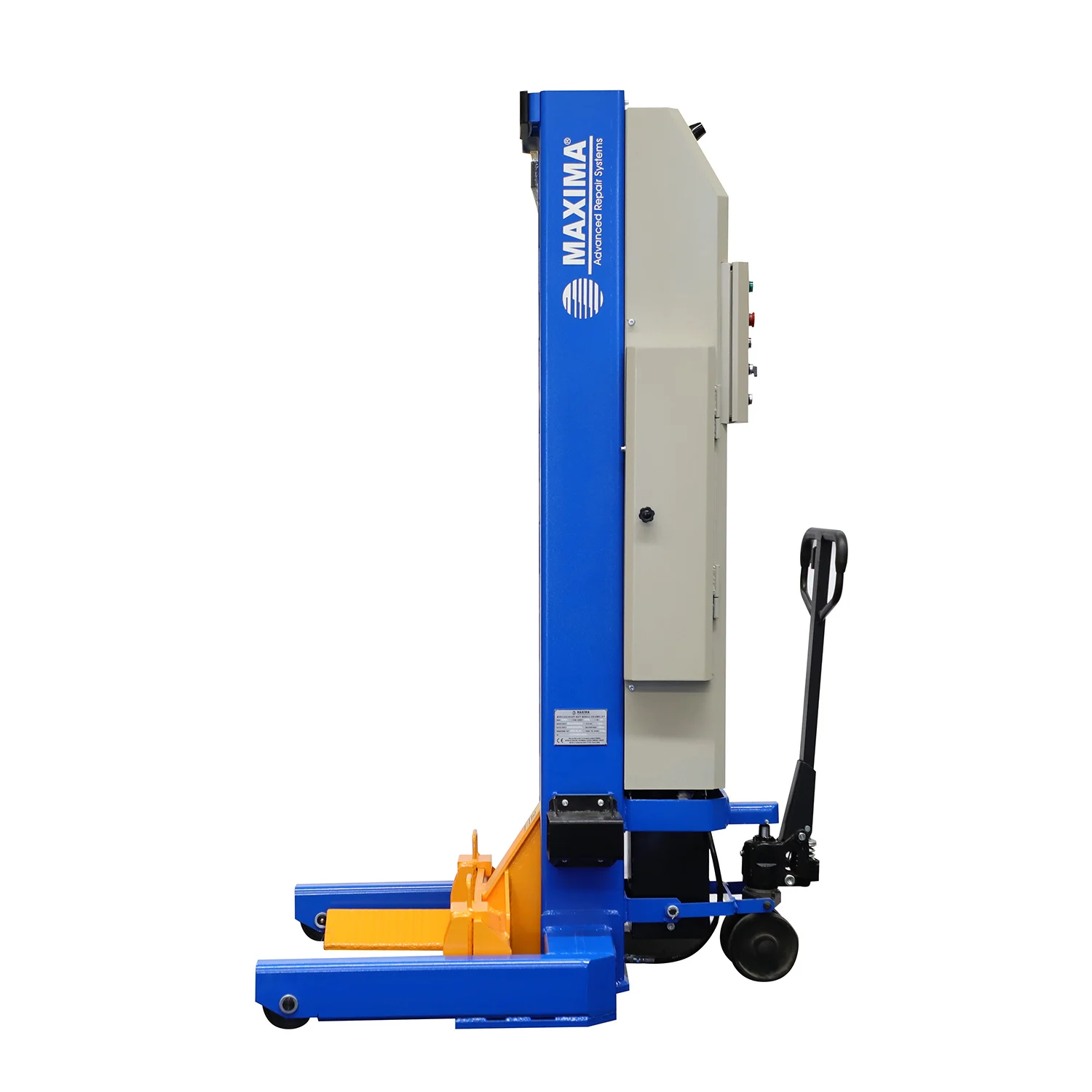 Maxima FC75W Four Column Manual 4 Bridge Car Lift Truck Hoist Bus Hoist Mobile Column Lift Truck Lifting Columns