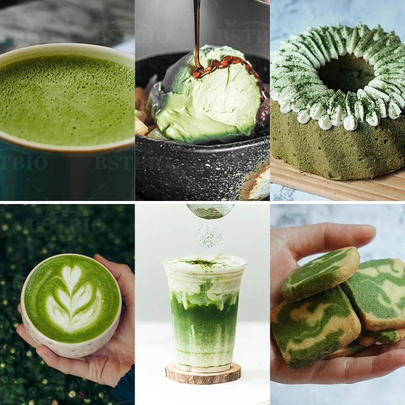 Оптовая продажа, порошок маття, чай с годным сроком годности, чистый зеленый, рекомендуемый до 50 граммов в день, чай для здоровья кишечника, 1 кг