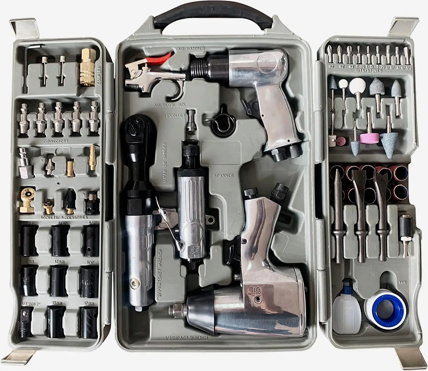 71 Pieces Air Tool and Accessories Kit with Storage Case| Alibaba.com