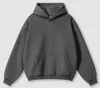 Sweat à capuche gris foncé