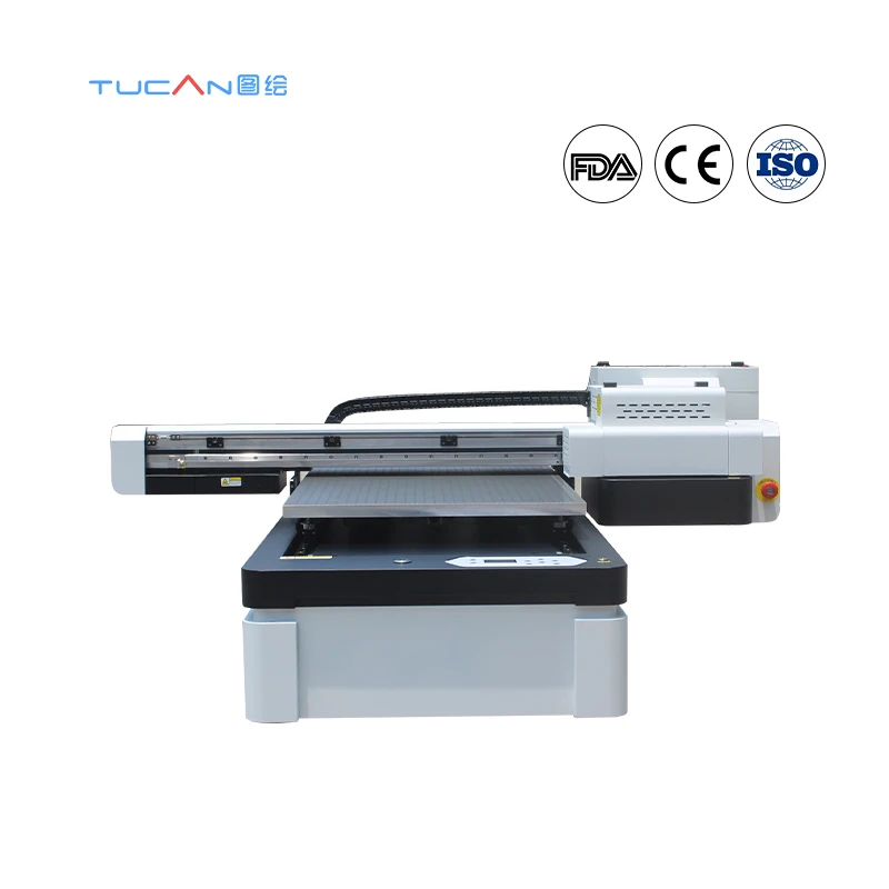 60x90 cm Mini UV Flatbed Printer XP600 – Digital Inkjet Machine