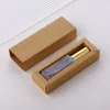 Golden double line+brown box
