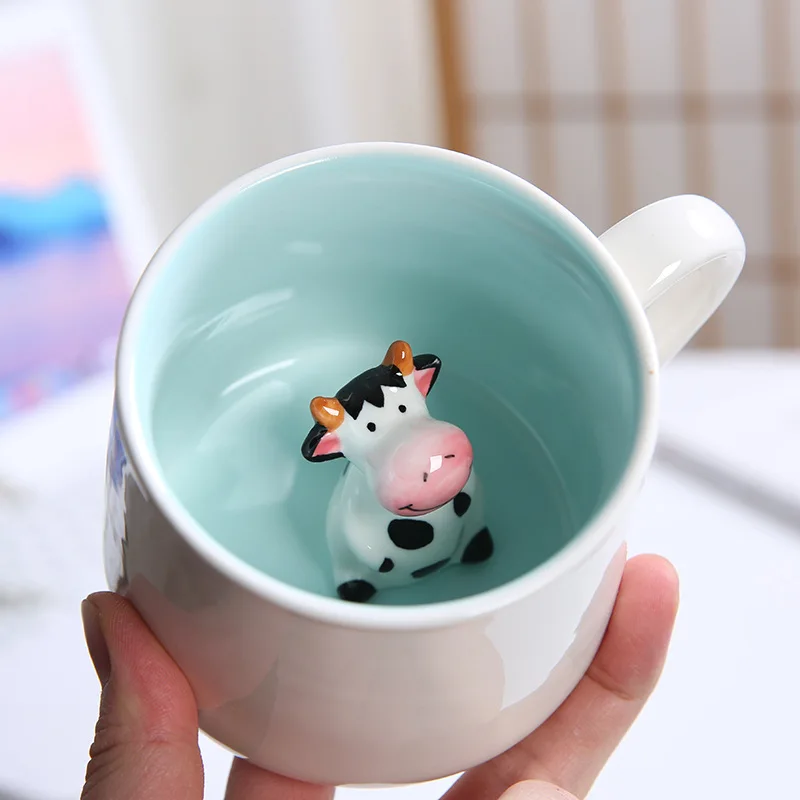 Tiere überraschen 3D-Kaffeetasse Nette Karikatur Tier keramik Tasse Baby Tier in der besten Büro Tasse & Geburtstags geschenk 8 Oz Panda| Alibaba.com