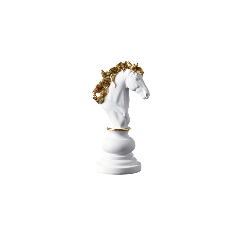 Resin Customized Queen King Crown Horse Head Roman Column Pillar Big Chess  Handmade Souvenir Sculpture Statuehot - China International Chess and Resin  International Chess price