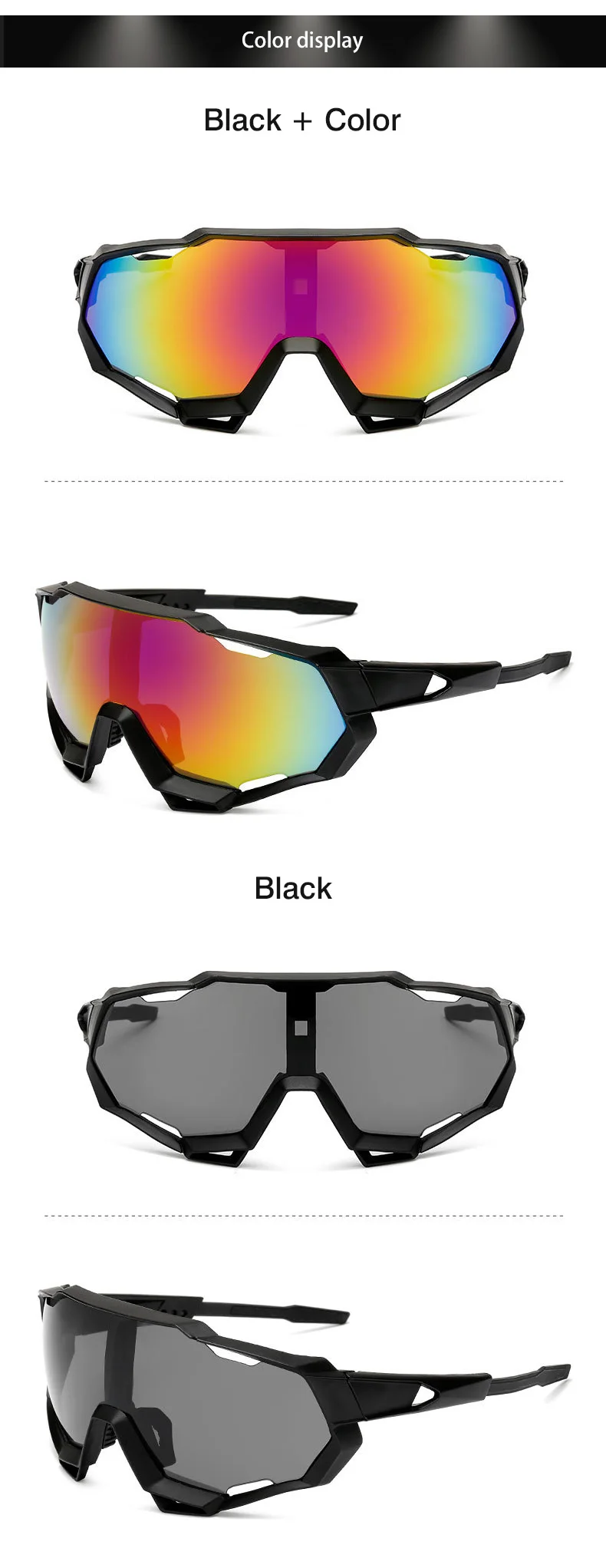 Viper Sports Sunglasses Lenses Men Womens Cycling Glasses Skinny ...