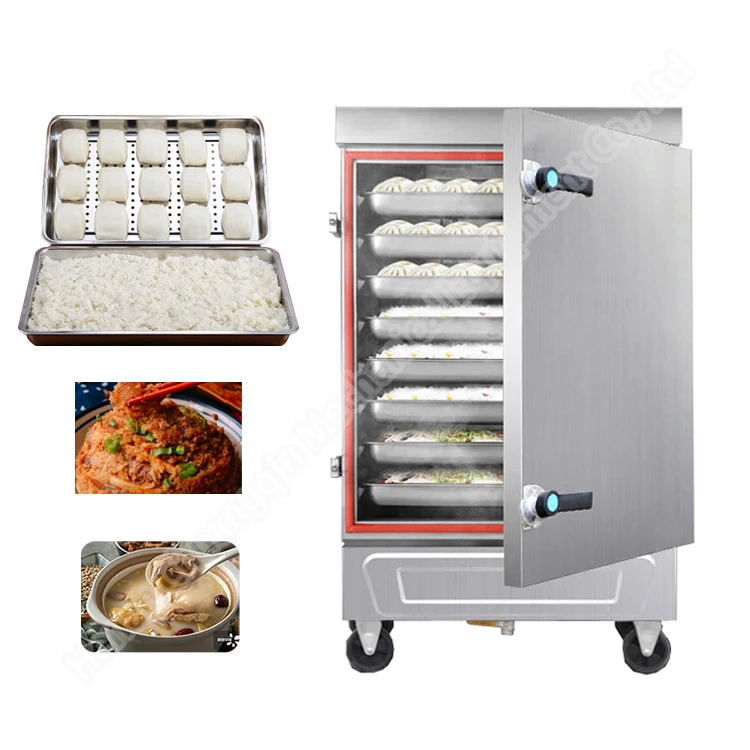Industry Machine for element Metal Temperature Control Korean Food Steamer