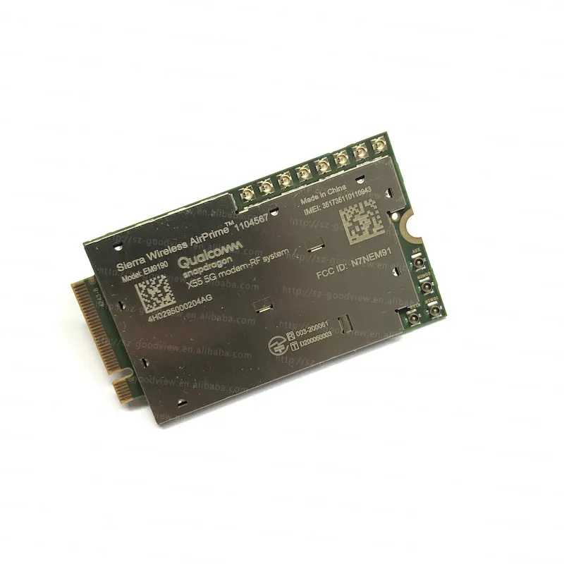 ワイヤレスインターネットモデム-5G IoTモジュール-Sierra EM9191 5G