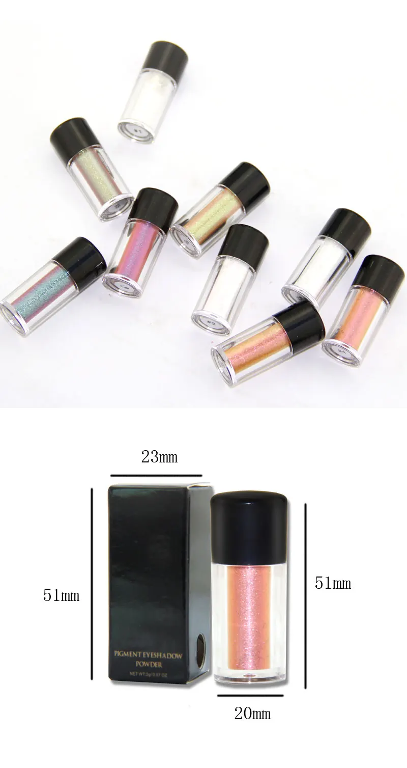Single Color Pressed Eyeshadow Palette  Sombras Para Los Ojos Shimmer Private Label Eye Shadow Palette