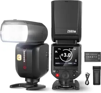 NEEWER Z880-S 2.4G 76Ws TTL Camera Flash Speedlite Compatible with Sony, Compatible with Godox, Upgraded UI Adjustable Modeling
