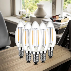 Vertak LED Filament Bulb Hot Sale 2W 4W 6W 8W 10W 3000K 4000K 6500K C35 E14 Plastic Body for Home Lighting