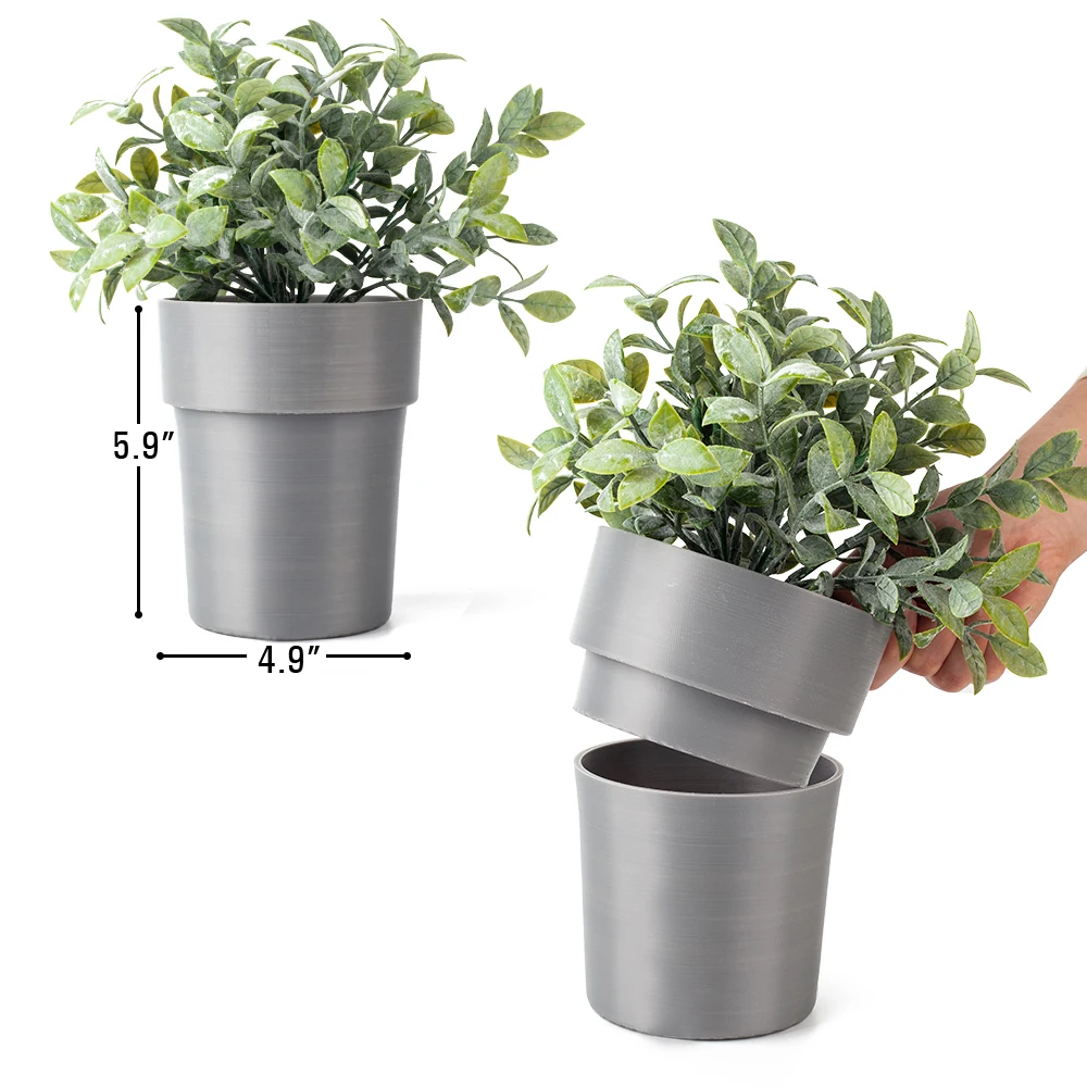 Hideaway Plant Stash Hider Secret Flower Pot Hidden Safe Hide a Key Outdoor Compartment Money