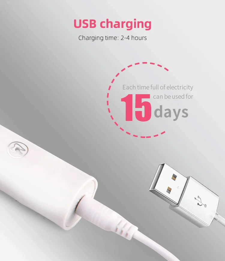 Personal Care Intelligent Toothbrush USB Rechargeable Electric Toothbrush Brush Teeth Electric Toothbrush Best Prices