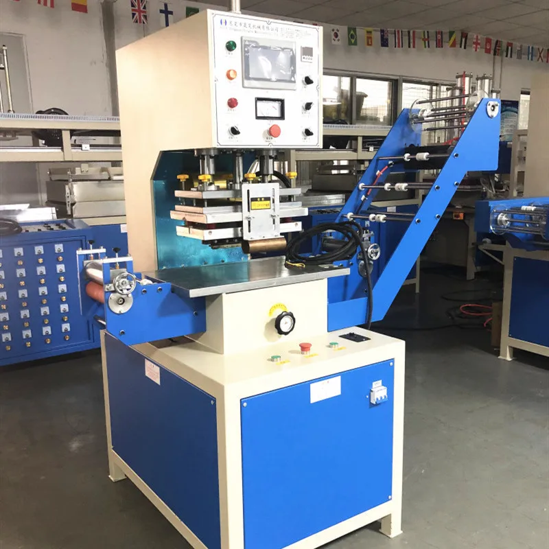 High Frequency Textile Tape Embossing Machine Elastic Webbing Tape Logo Embossing Machine