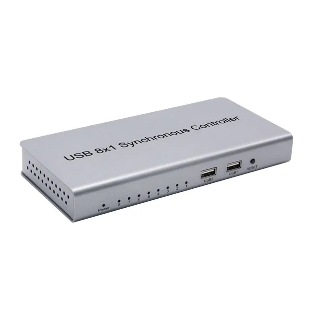 8 Port USB Synchronous Controller KVM Switch for Computer Mouse Keyboard