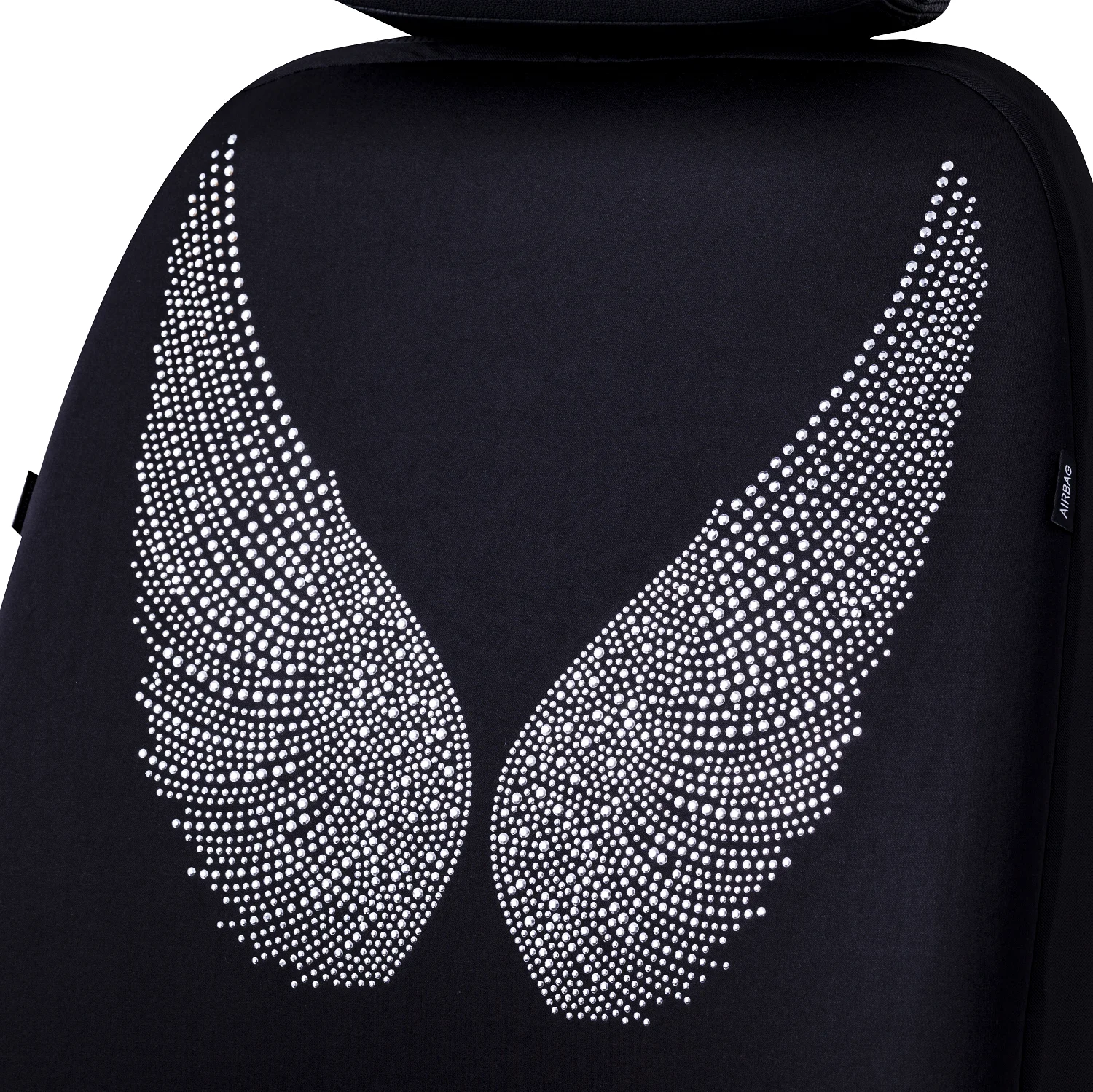 Universal  Fit Polyester Angel Wing Full Set Car Seat Cover Auto Seat Cover