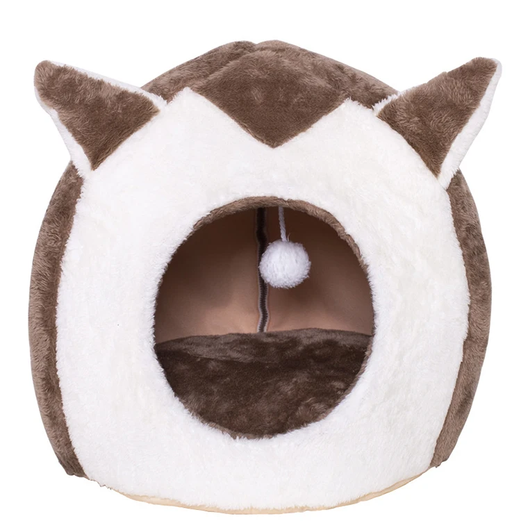 owl cat bed