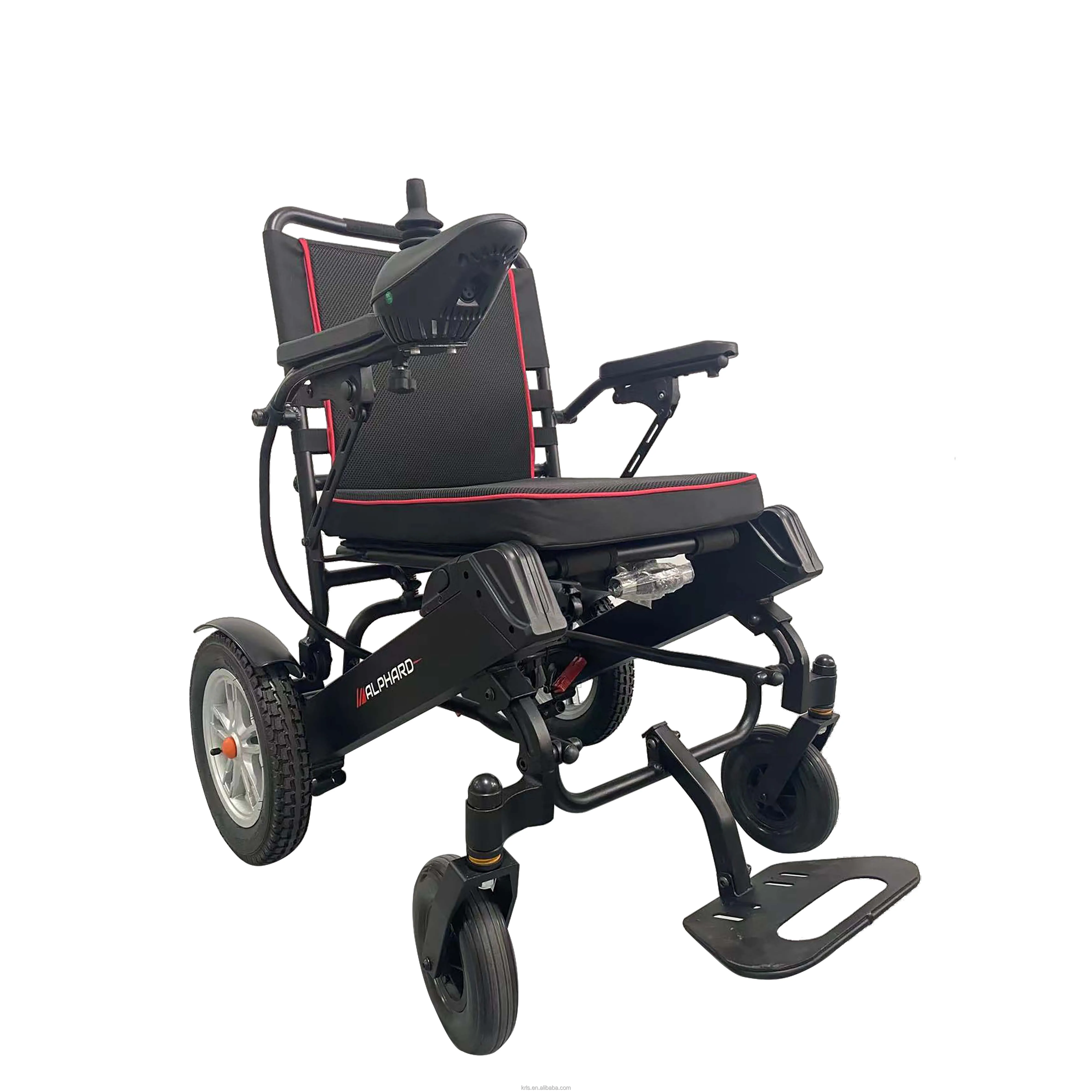 New Folding Medical Portable Electric Wheelchair Factory Supplier
