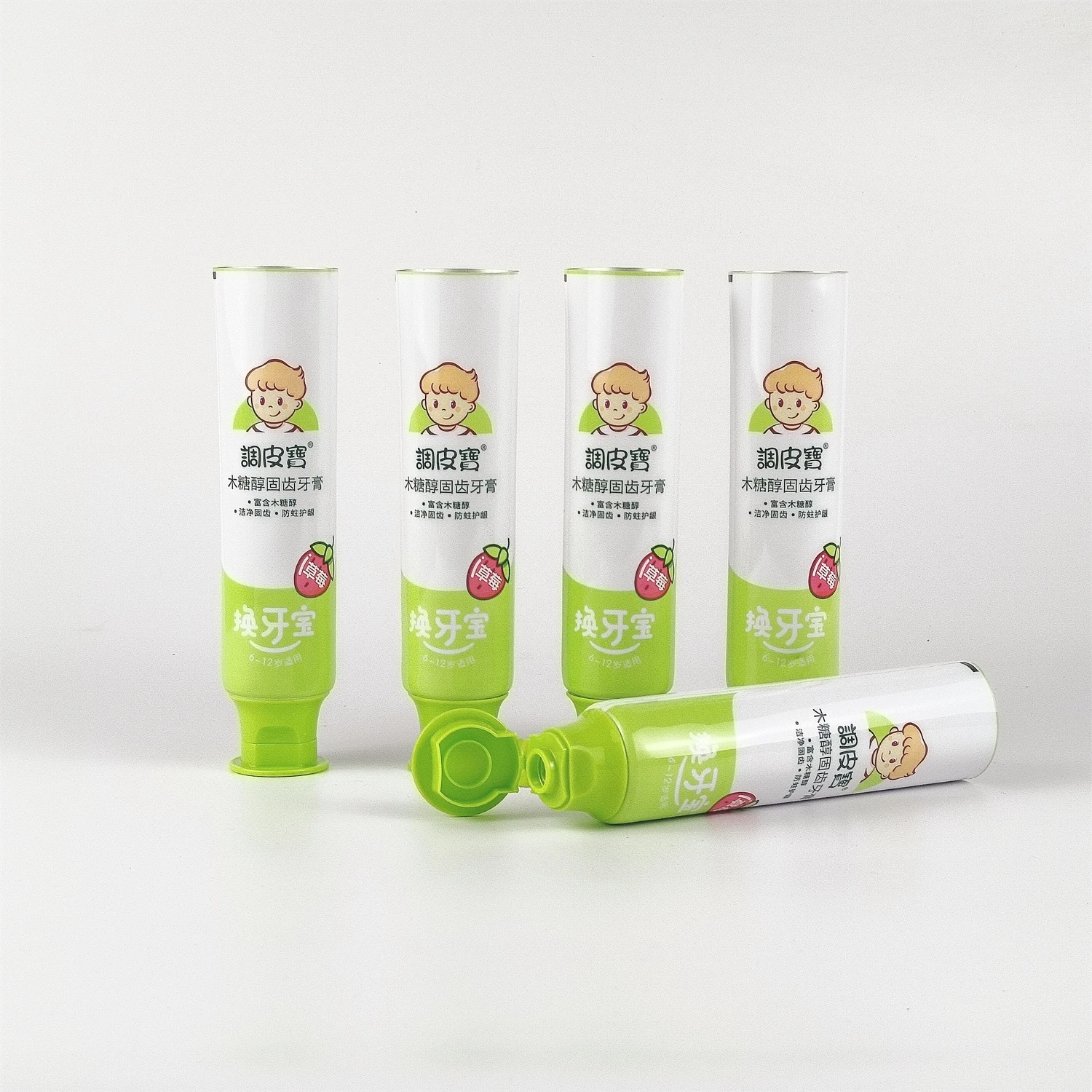 Children's Toothpaste Can Be Customized to Prevent Cavities Toothpaste Container Whitening Toothpaste Pbl Tube