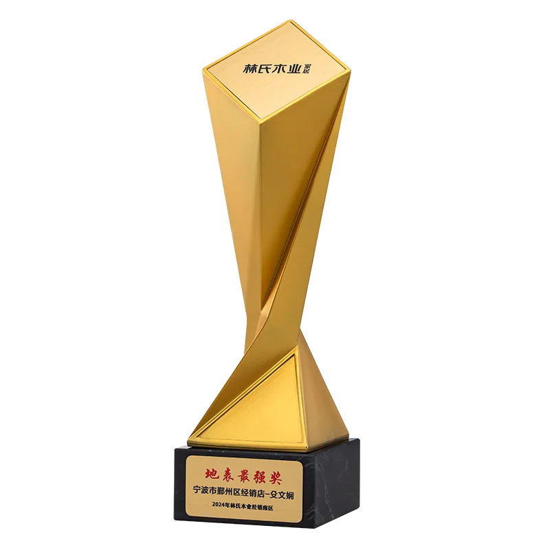 Small Bridge New Fashion Glazed Volleyball Wedding Award Resinn Creative Design Tabletop Decoration Champions League Trophy