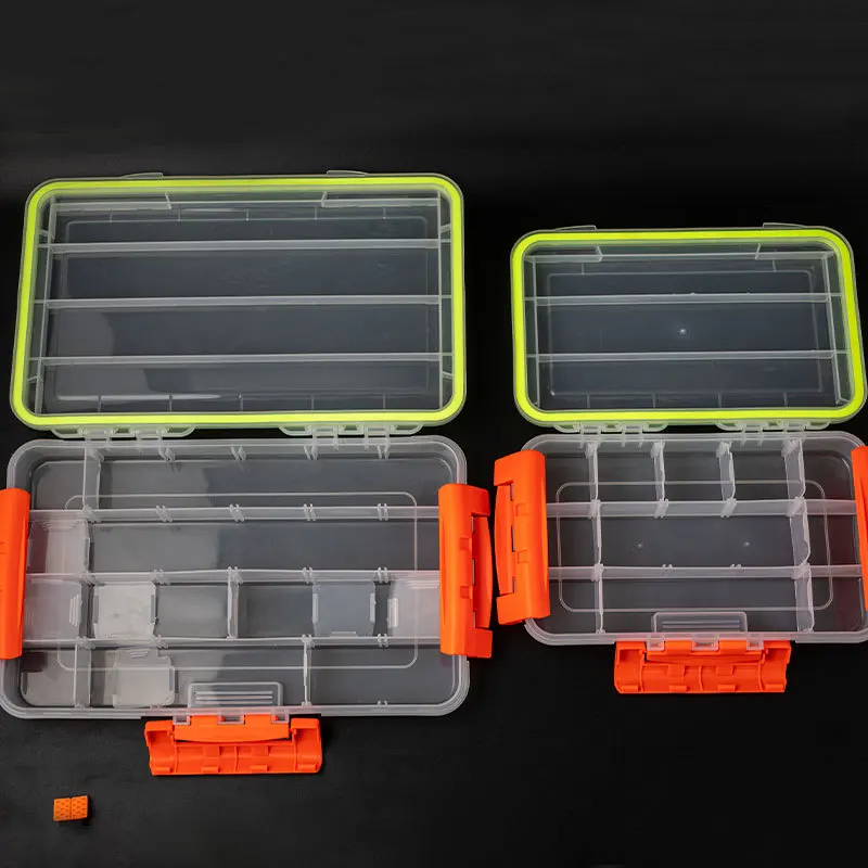 Waterproof Tackle Box, 3700 Tackle Tray, Snackle Box Container With  Dividers, Lure Organizer Box Fishing Storage Box