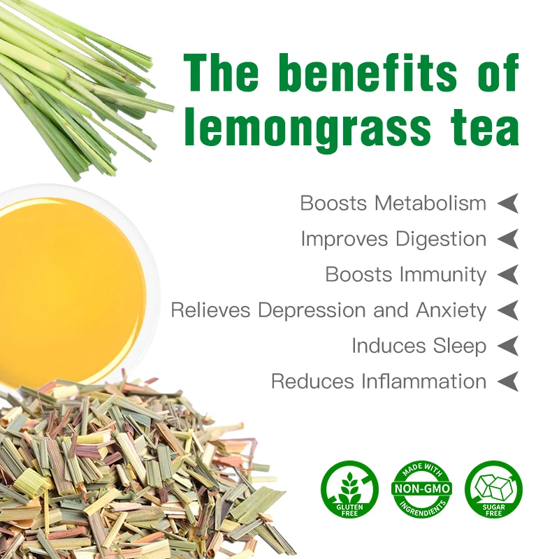 Custom Caffeine Free Wellness Herbal Tea Echinacea Spearmint Herbal Tea